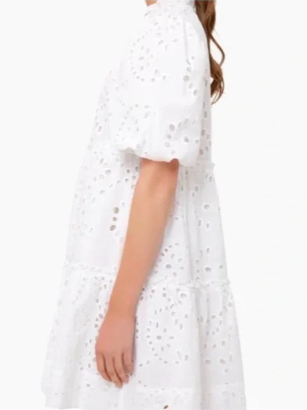 Tuckernuck White Eyelet Mini Dress - Picture 4 of 6